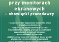 Agata Lankamer-Prasołek – Praca przy monitorach ekranowych – obowiązki pracodawcy