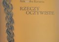 Aleksandra Kurzawa – Rzeczy oczywiste